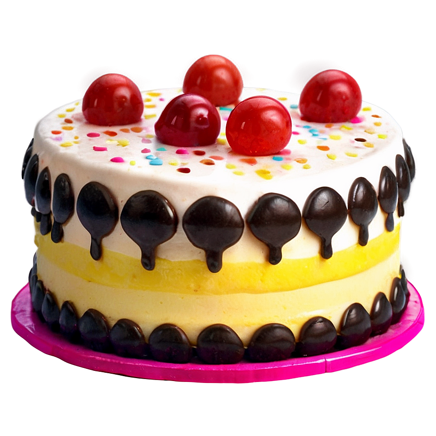 Colorful Cake Emoji Png 06262024 PNG image