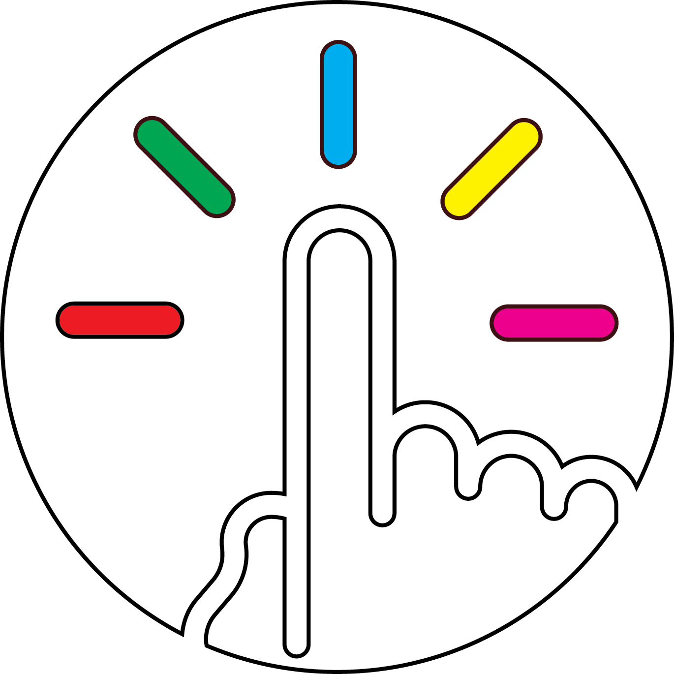 Colorful_ Calculator_ Icon_with_ Hand_ Cursor PNG image