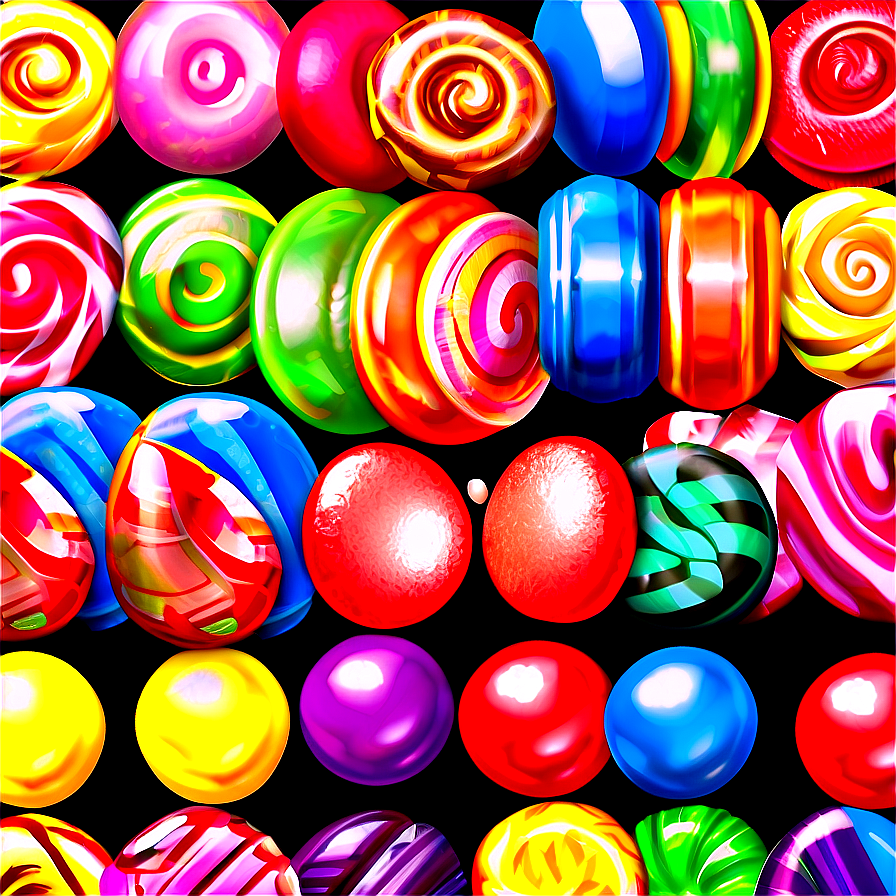 Colorful Candy Assortment Png 05042024 PNG image