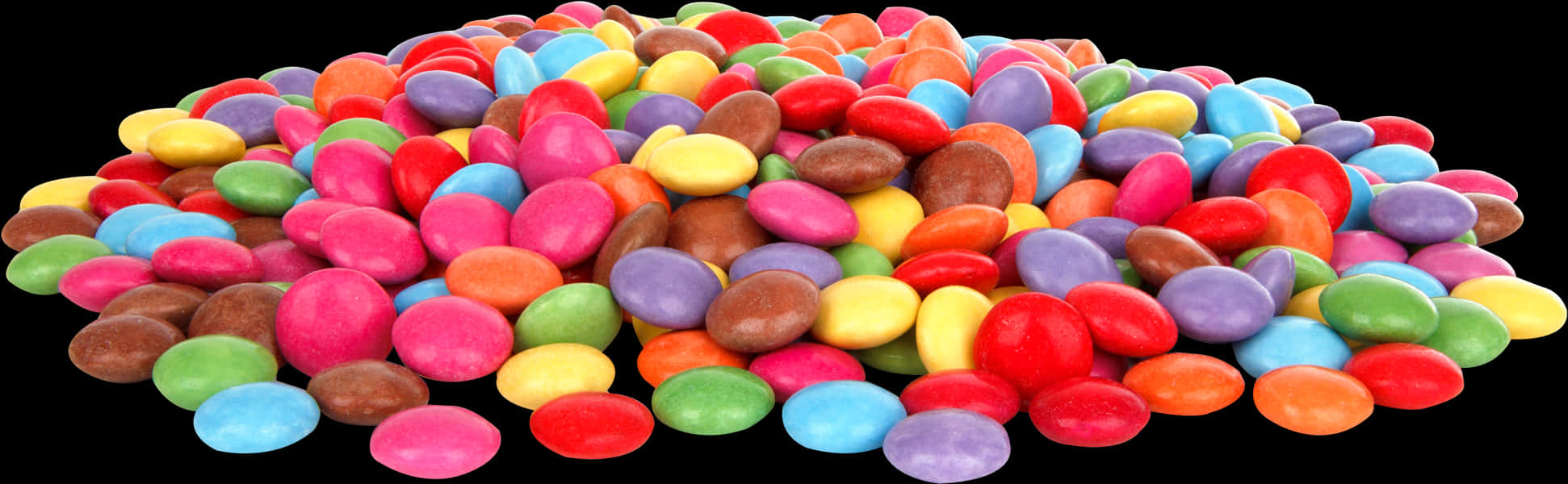 Colorful Candy Coated Chocolates.jpg PNG image