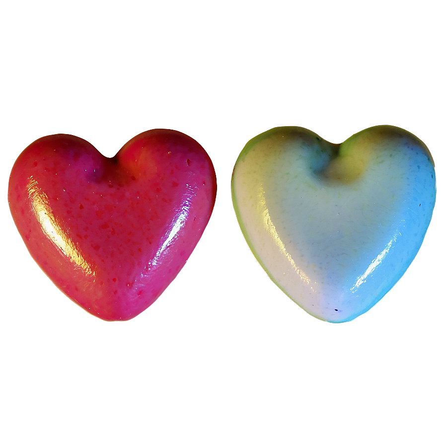 Colorful Candy Heart Png 68 PNG image