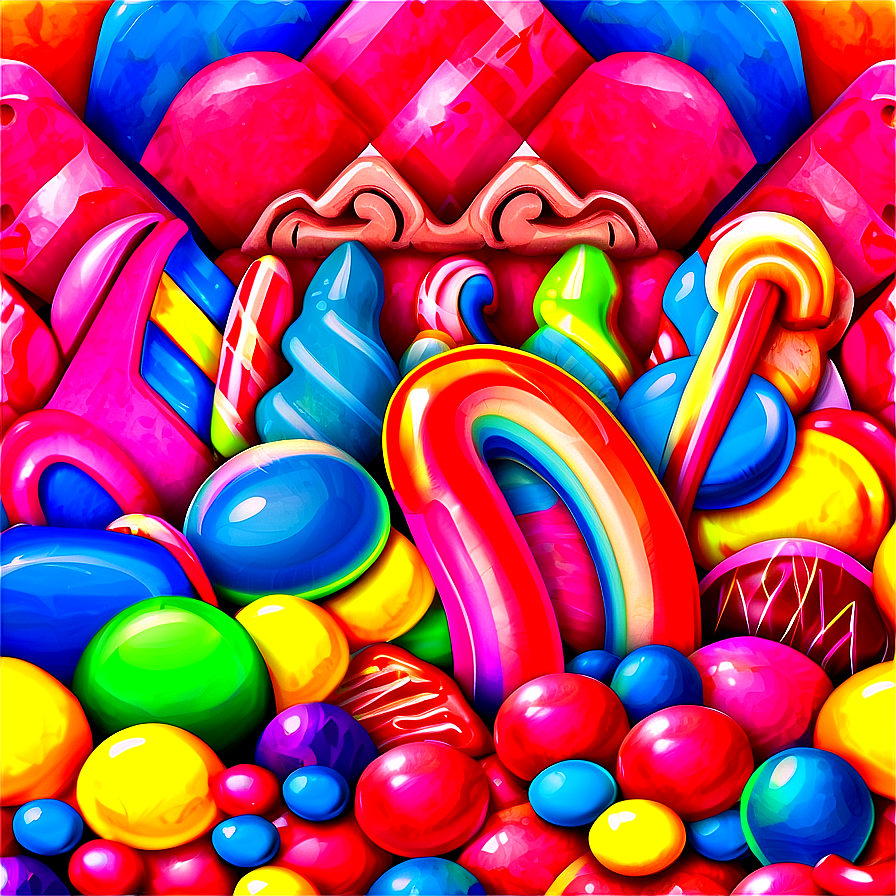 Colorful Candy Land Background Png 06202024 PNG image