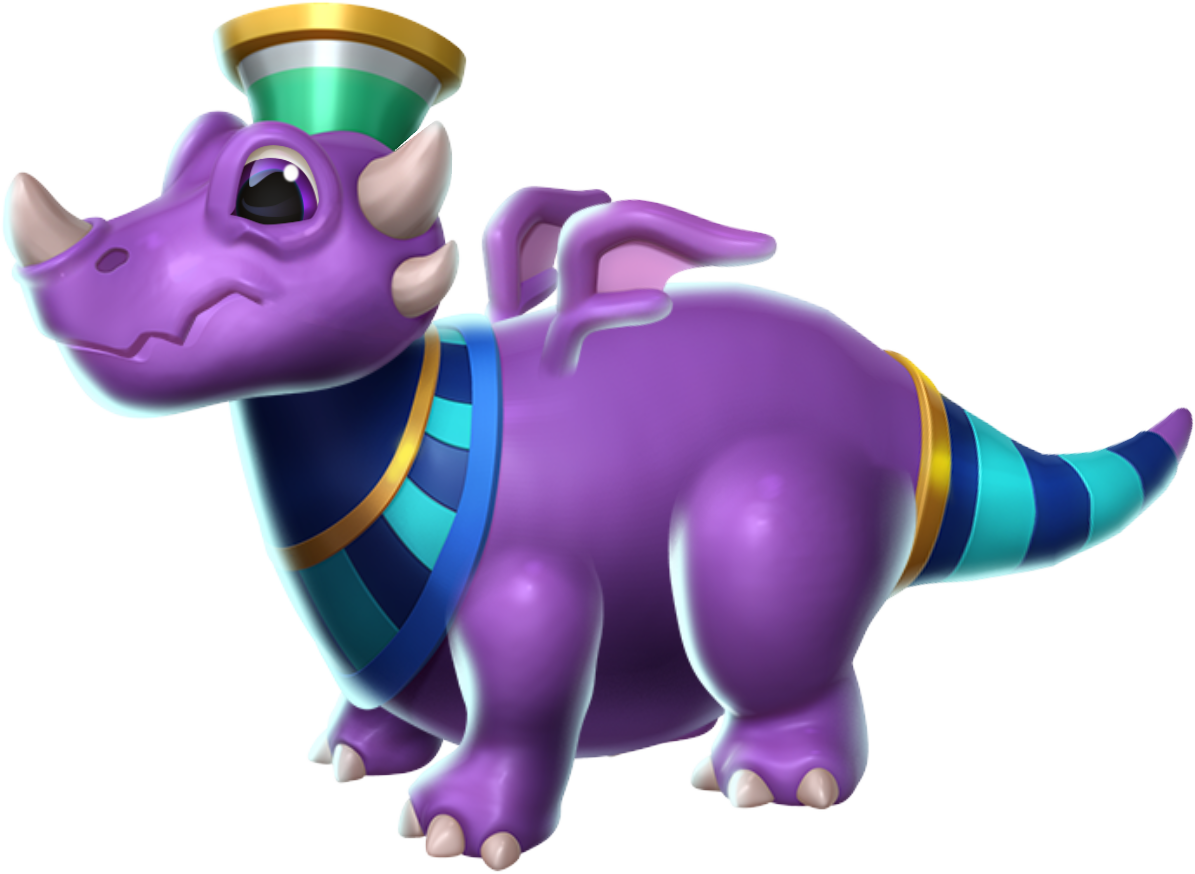 Colorful Cartoon Hippo Character PNG image