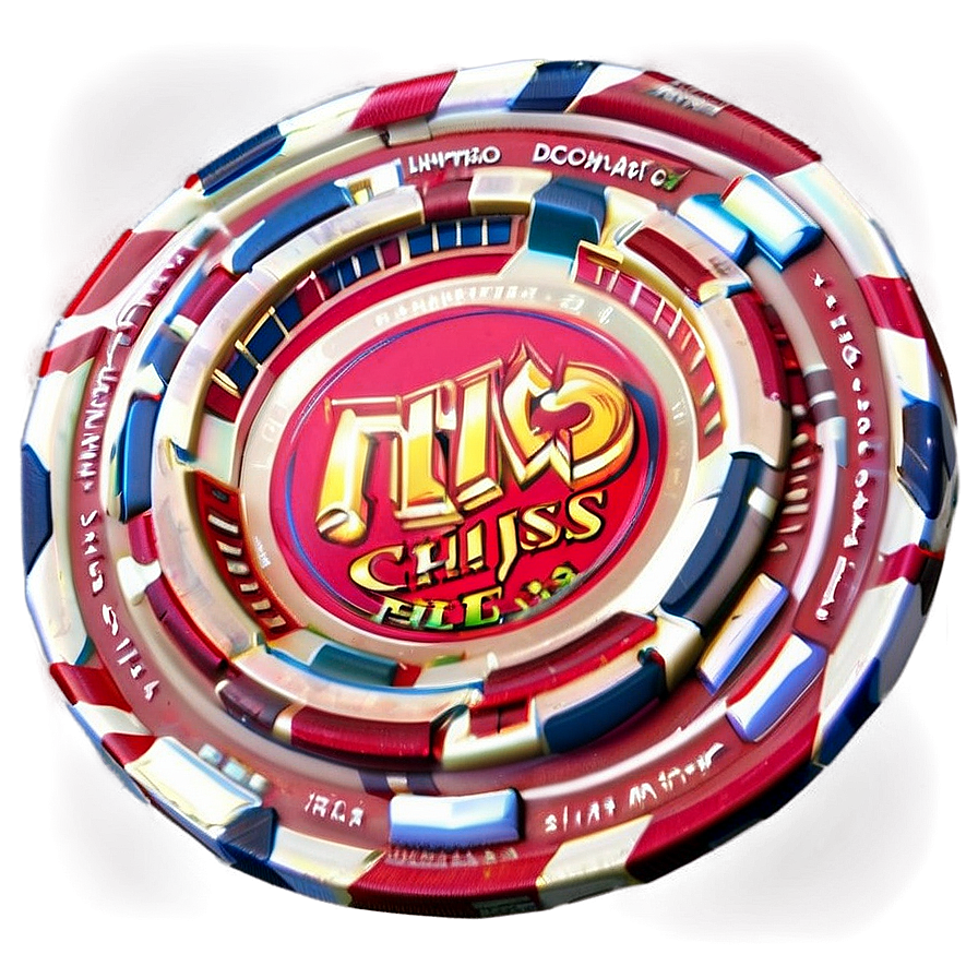 Colorful Casino Chips Stack PNG image