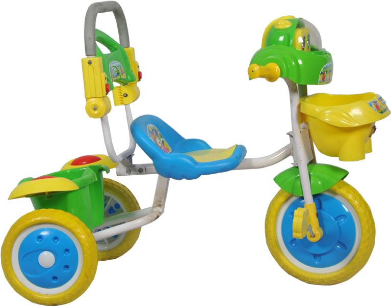 Colorful Childrens Tricycle PNG image