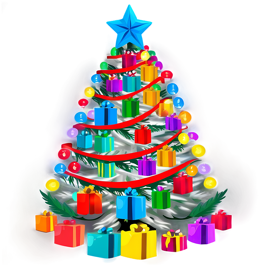 Colorful Christmas Tree Transparent Png 52 PNG image