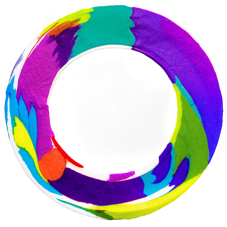 Colorful Circle Art Png 04302024 PNG image