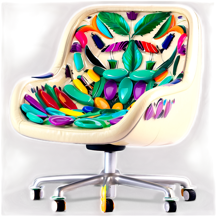 Colorful Desk Chair Png 63 PNG image