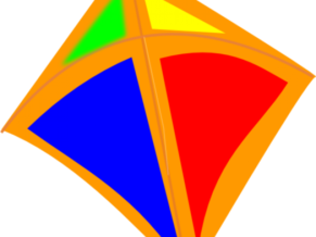 Colorful Diamond Kite PNG image