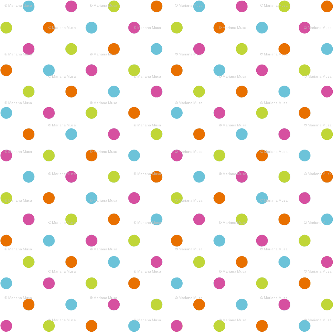 Colorful Dots Pattern Background PNG image