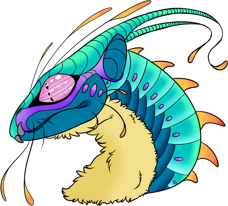 Colorful Dragon Illustration Wings Of Fire PNG image