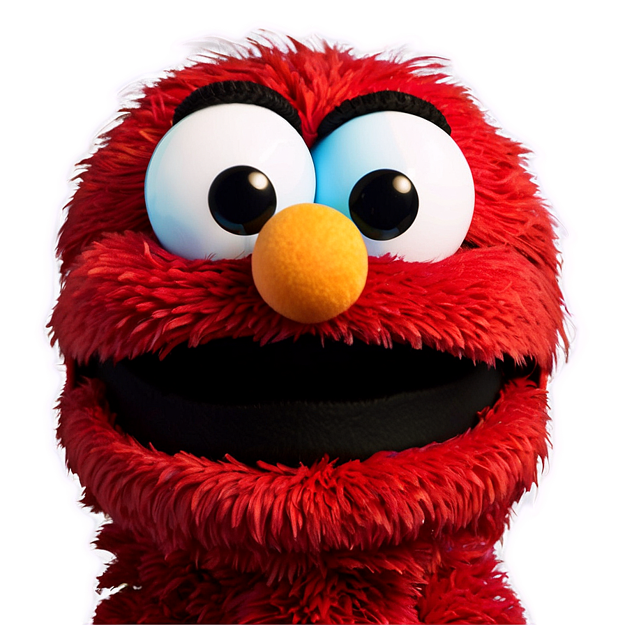 Colorful Elmo Face For Kids Png 76 PNG image