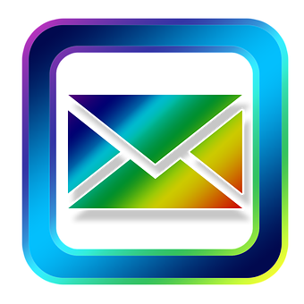 Colorful Email App Icon PNG image