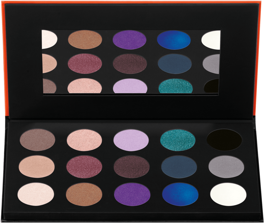 Colorful Eyeshadow Palette Makeup PNG image