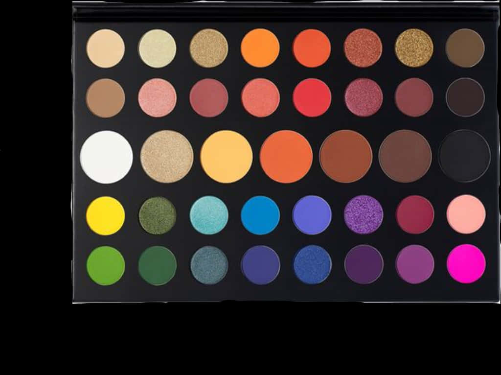 Colorful Eyeshadow Palette Variety PNG image