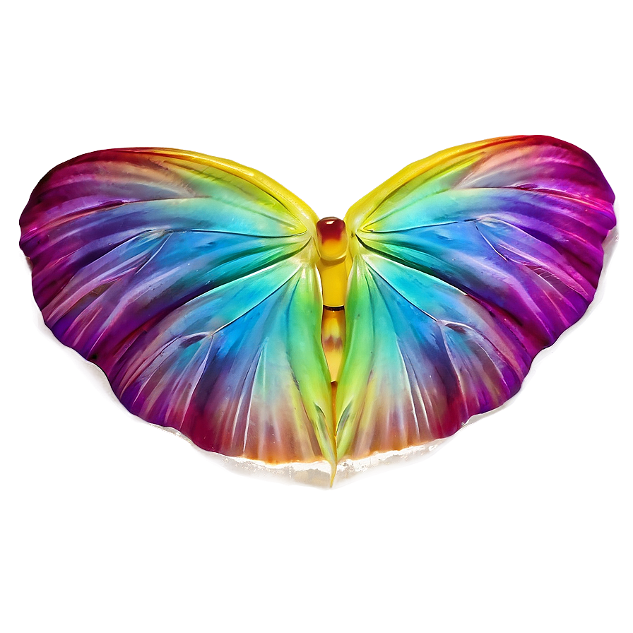 Colorful Fairy Wing Png 06132024 PNG image