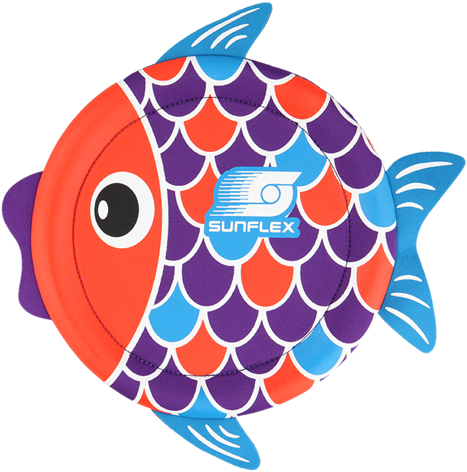 Colorful Fish Beach Ball Sunflex PNG image