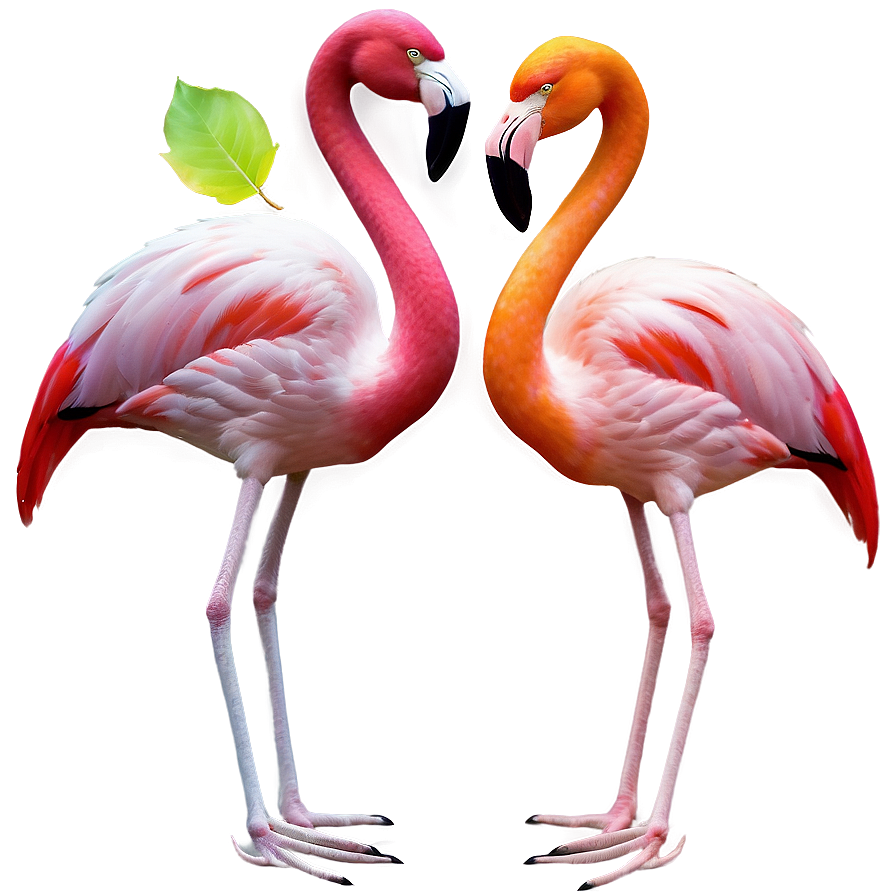Colorful Flamingo Pattern Png Ohb34 PNG image