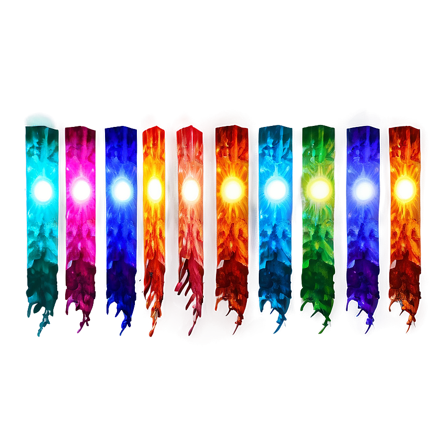 Colorful Flare Overlay Png Ujv PNG image