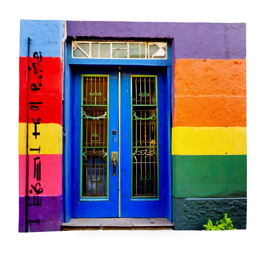 Colorful Front Door Png 71 PNG image