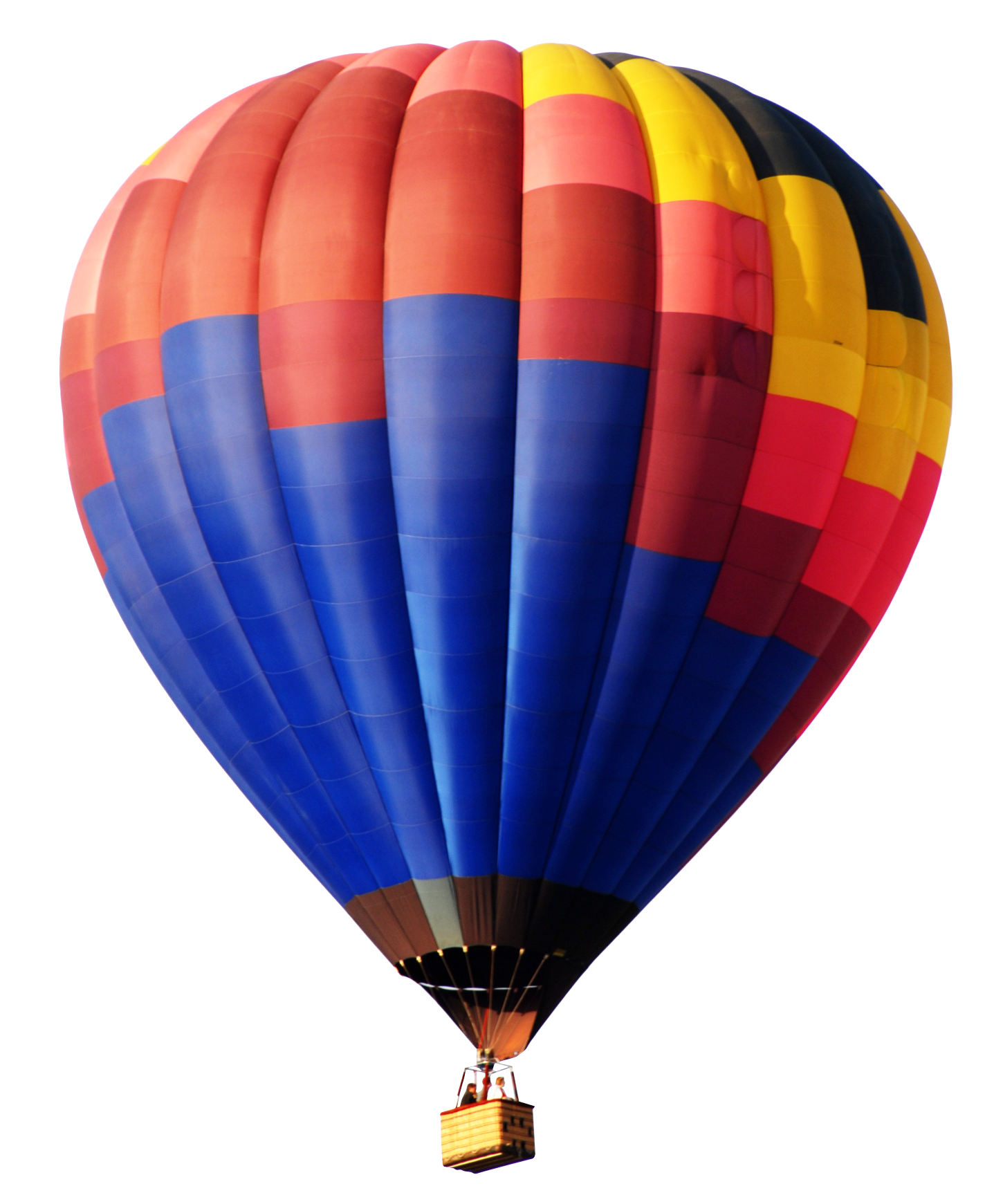 Colorful Hot Air Balloonin Sky PNG image