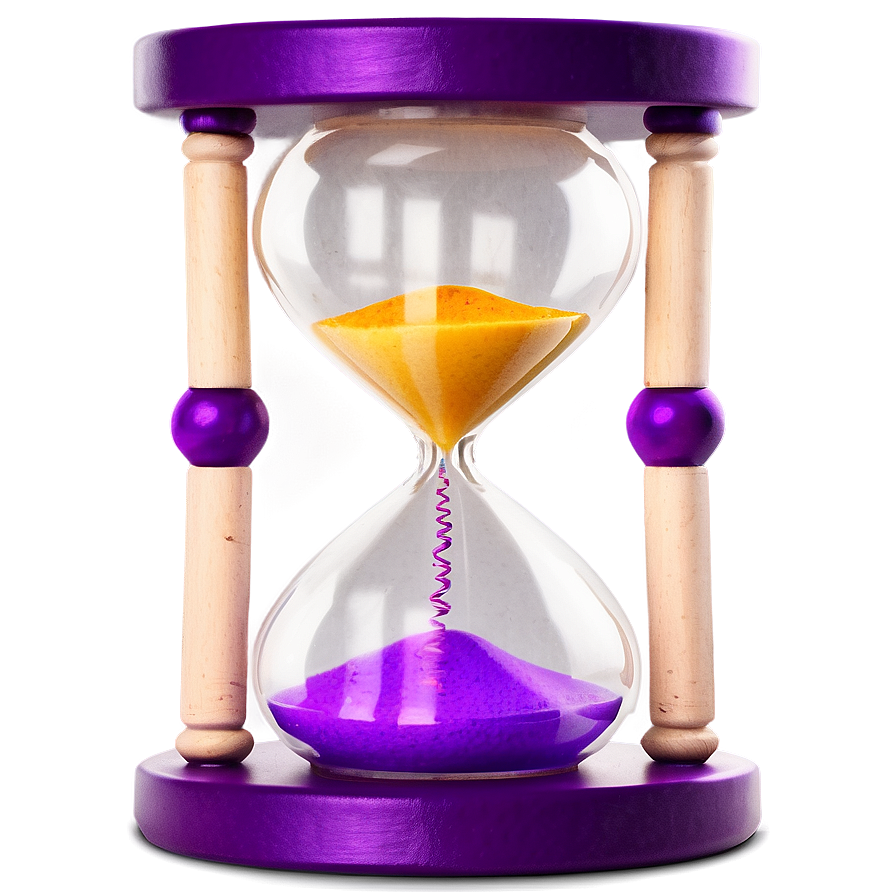 Colorful Hourglass Image Png 05232024 PNG image