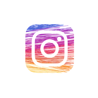 Colorful Instagram Logo Artwork PNG image