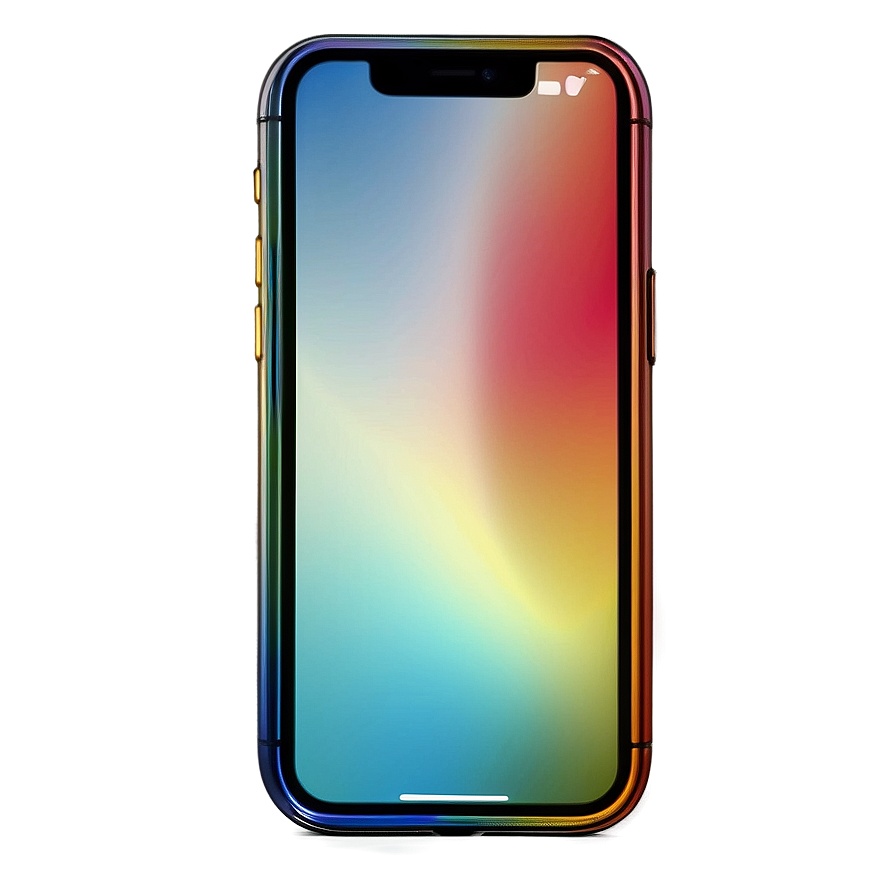 Colorful Iphone 13 Frame Png 38 PNG image