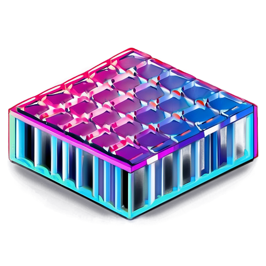 Colorful Isometric Grid Overlay Png 9 PNG image