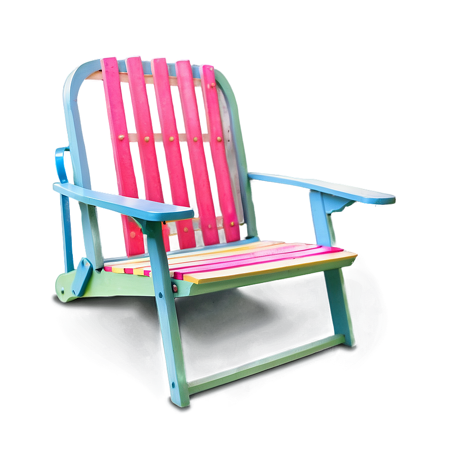 Colorful Lawn Chair Png Pfe PNG image