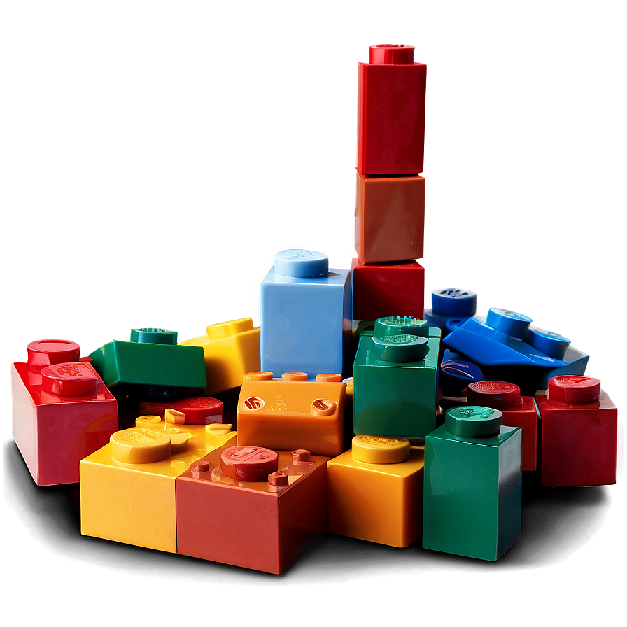 Colorful Lego Bricks Assortment Png Vjh PNG image