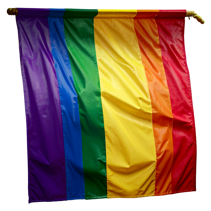 Colorful Lgbt Pride Flag Png Wvk PNG image