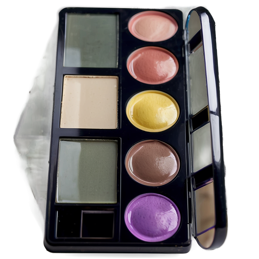 Colorful Makeup Palette Png Bpr PNG image