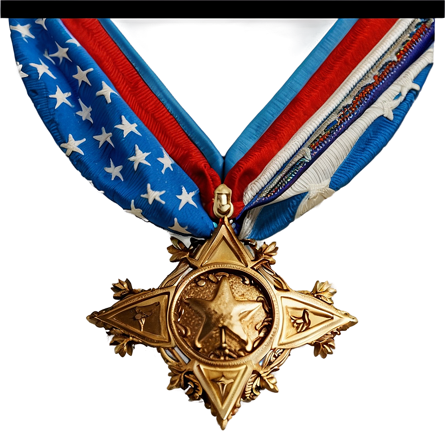 Colorful Medal Of Honor Png Pyo PNG image