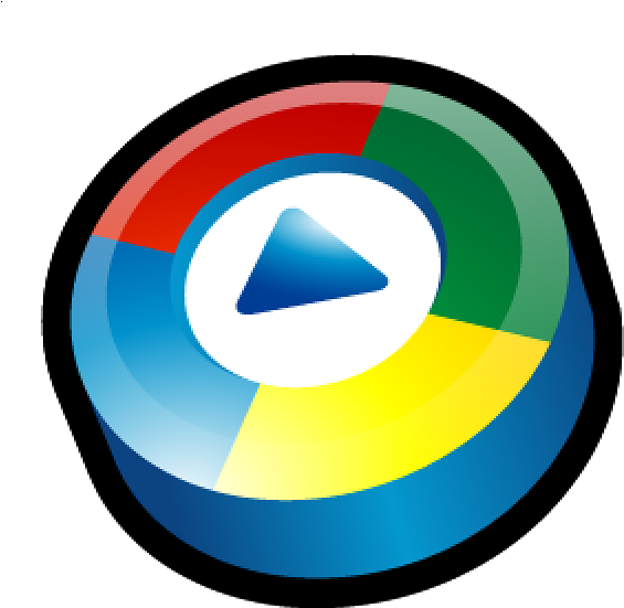 Colorful_ Media_ Player_ Icon PNG image