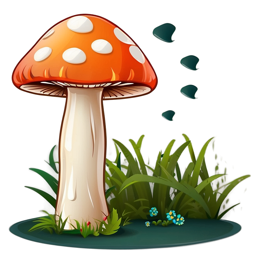 Colorful Mushroom Cartoon Png 18 PNG image