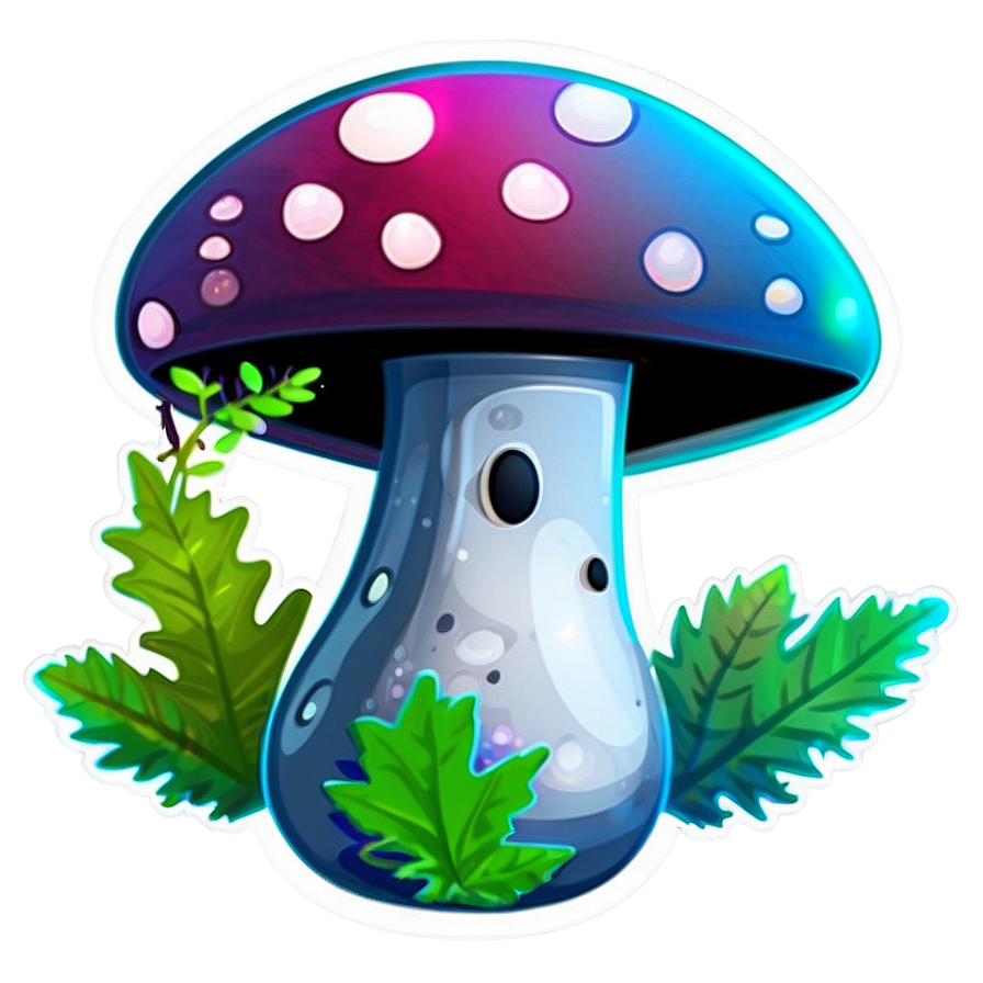 Colorful Mushroom Cartoon Png 26 PNG image