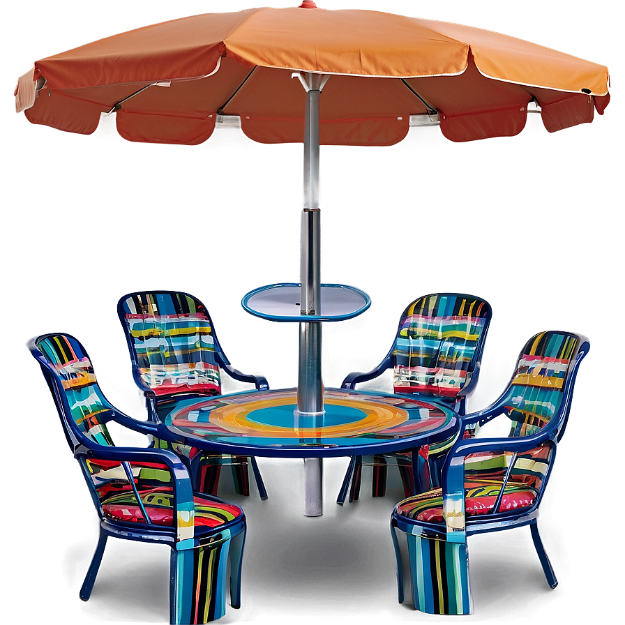 Colorful Outdoor Table Png 91 PNG image