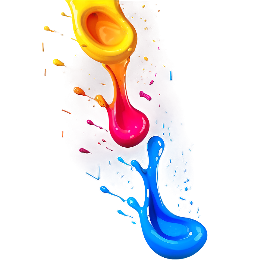 Colorful Paint Splash Png Htm26 PNG image