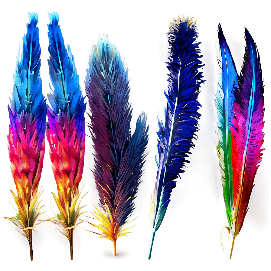 Colorful Pampas Mix Png Dea37 PNG image