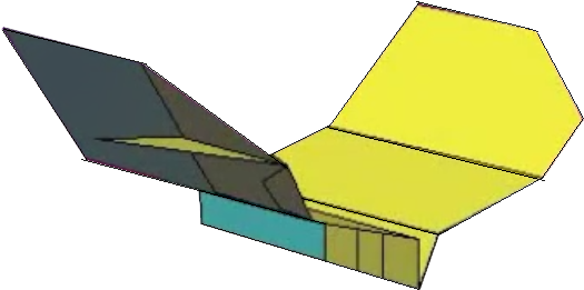 Colorful Paper Plane Illustration PNG image