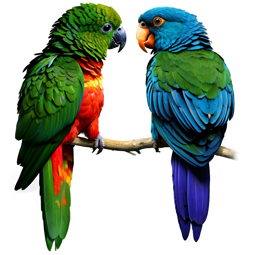 Colorful Parrot Png 64 PNG image