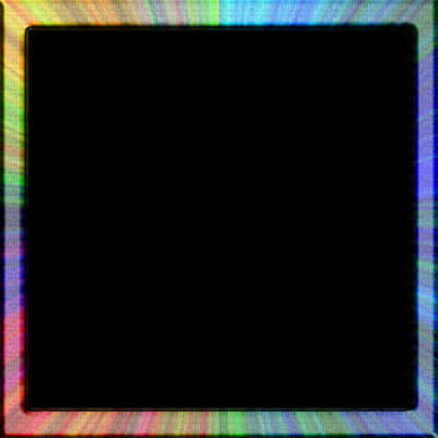 Colorful Pixelated Square Border PNG image