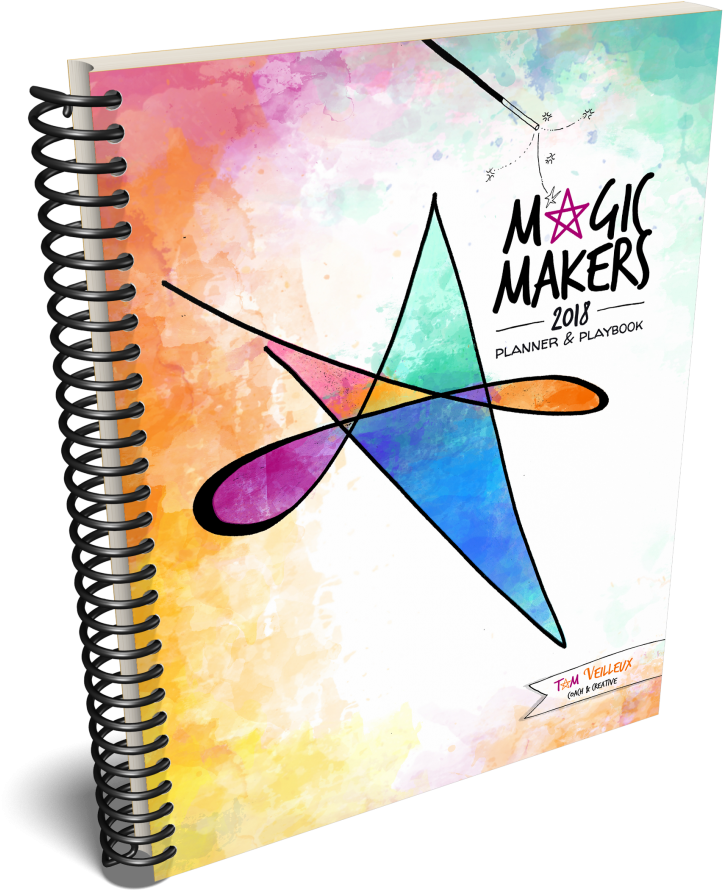 Colorful Planner Notebook Clipart2018 PNG image