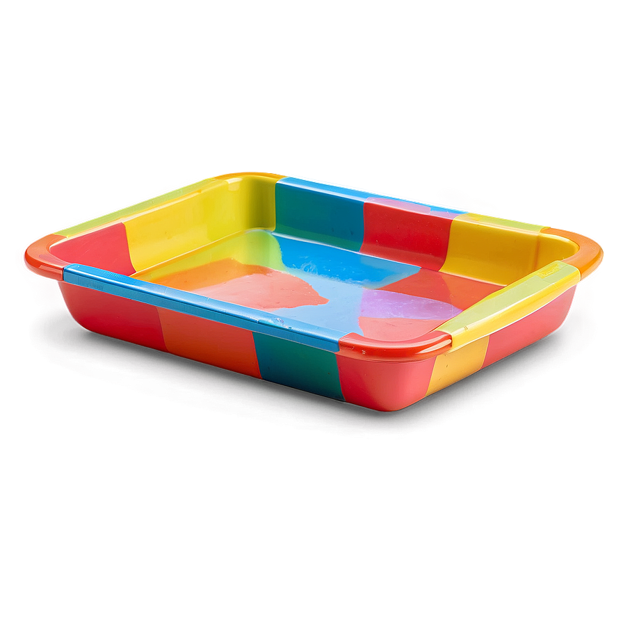 Colorful Plastic Tray Png 78 PNG image