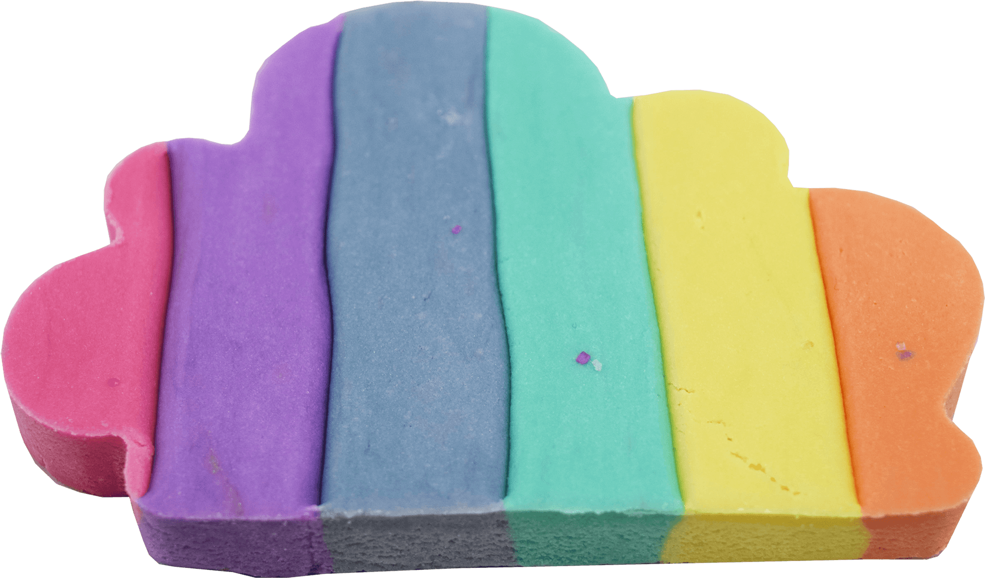 Colorful Play Dough Stacked PNG image