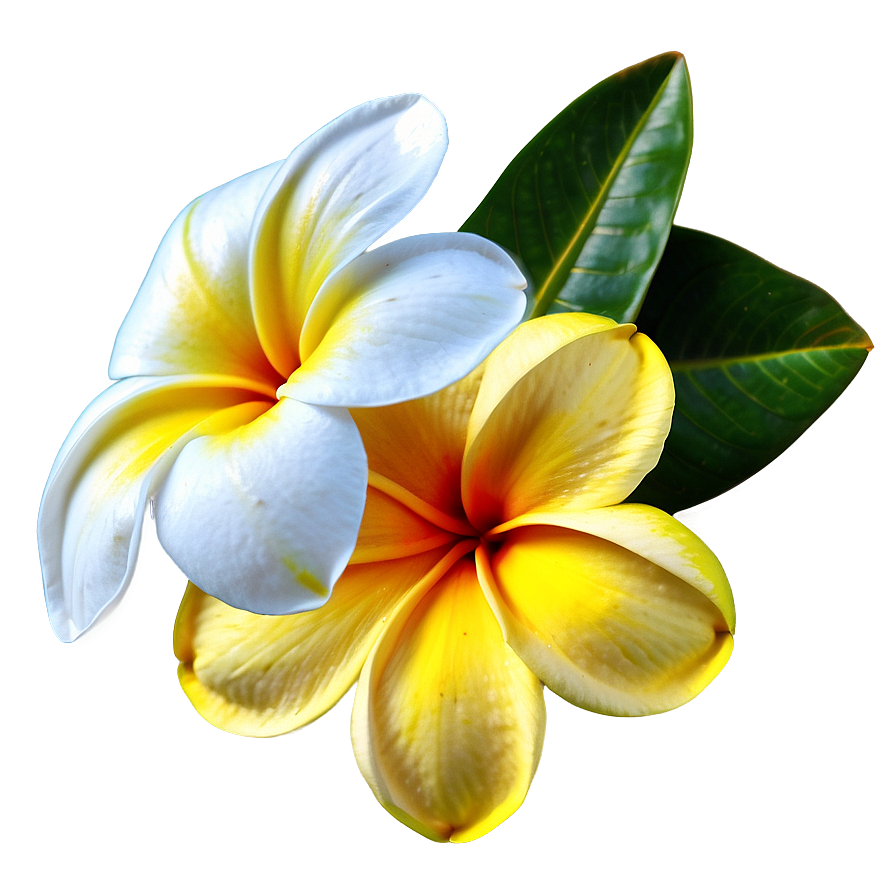 Colorful Plumeria Png 06272024 PNG image