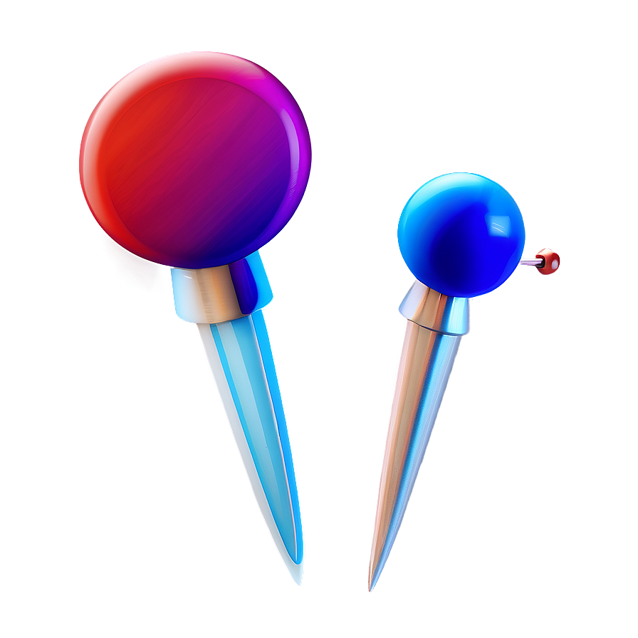 Colorful Push Pin Png Rck46 PNG image