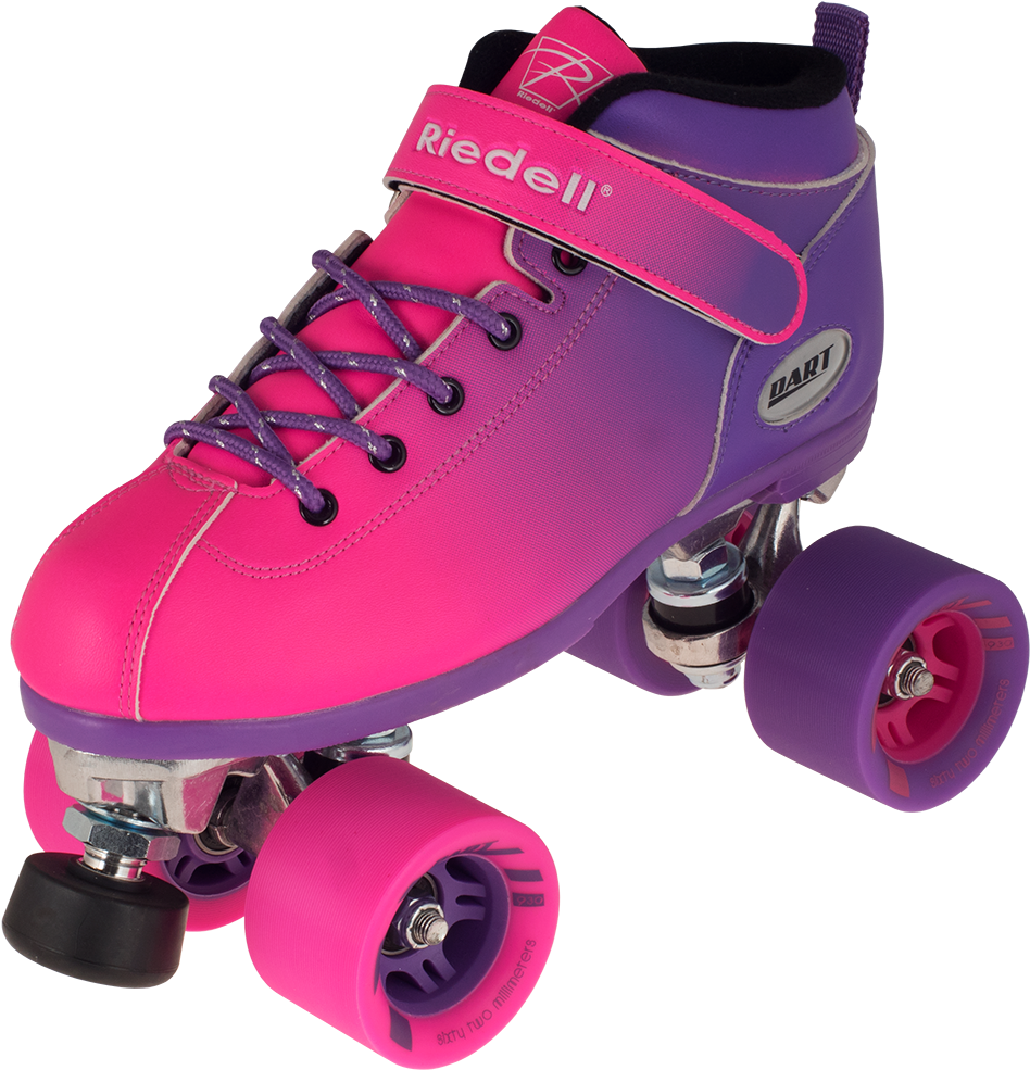 Colorful Quad Roller Skate PNG image