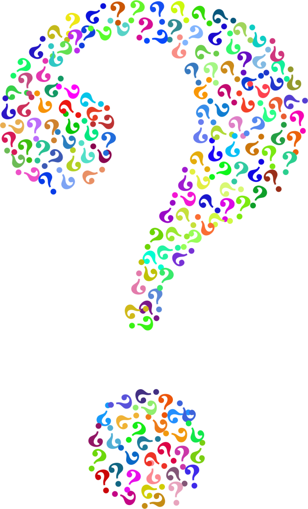 Colorful Question Mark Exclamation Point PNG image